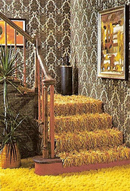 Shag carpet from the 70's